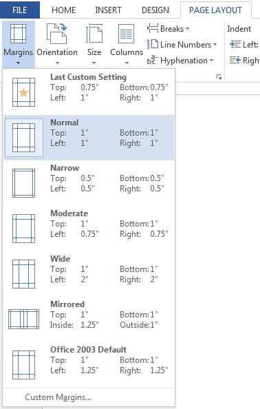 apa format paper spacing